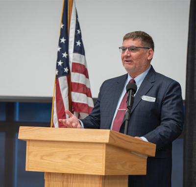 KCC International Programming Director Dr. Fred Griffiths